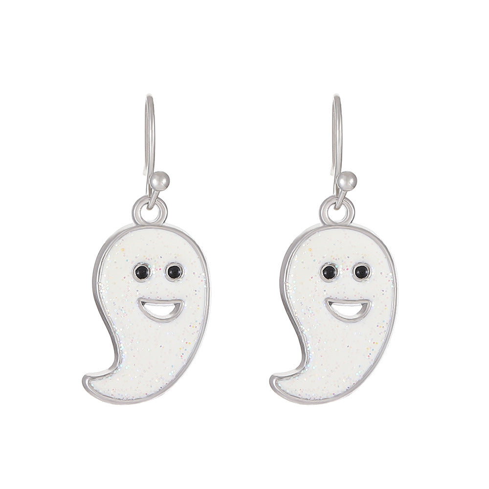 Wholesale Halloween Bat  Alloy Earrings